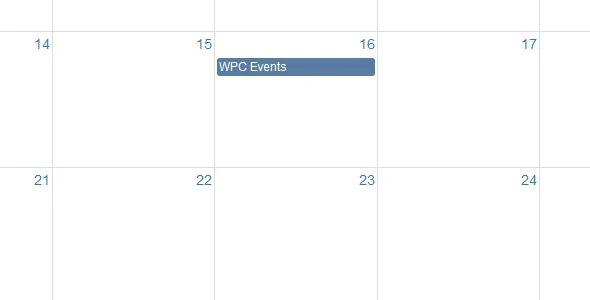 WPC Events – pauloreg | CodeCanyon
