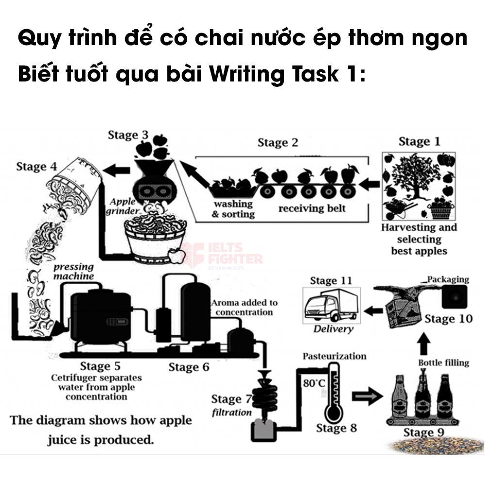 Quy trình sản xuất nước ép