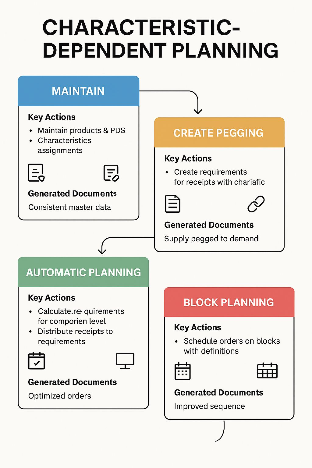 SAP Characteristic-Dependent Planning